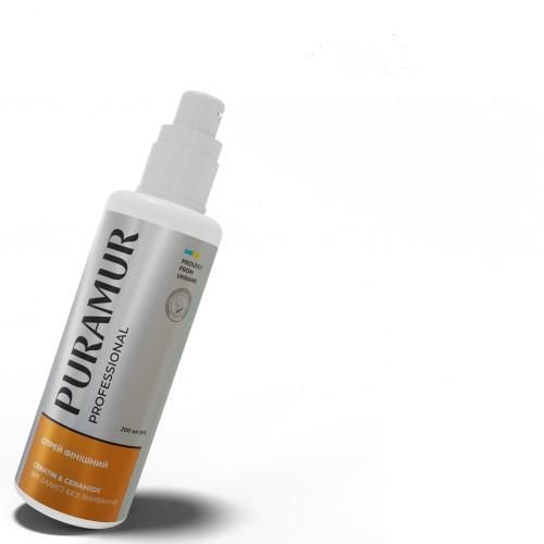 Спрей фінішний Puramur Ceratin and Ceramide SPF-захист без змивання 200 мл | Зображення 4
