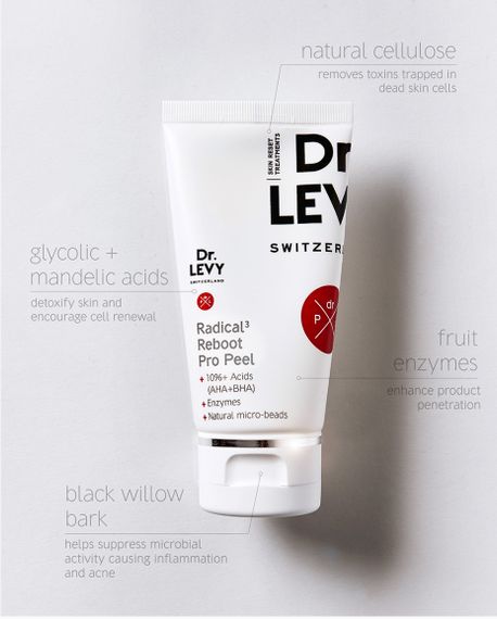 Пілінг Dr. Levy Radical3 Reboot Pro Peel (50ml) | Зображення 2