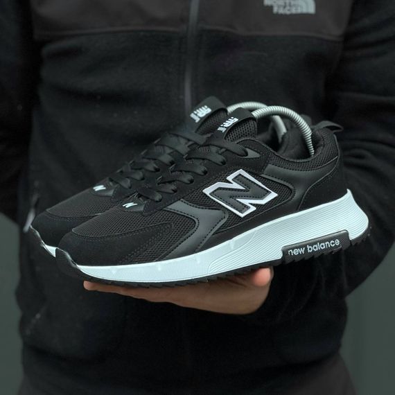 Кросівки New Balance весна-літо колір чорний, білий | Зображення 8