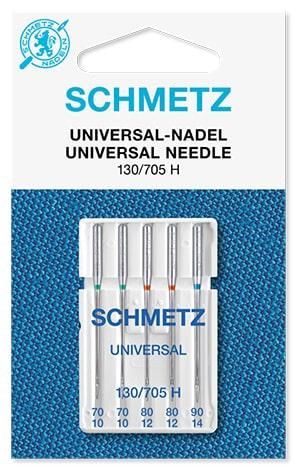 Голки універсальні Schmetz Universal №70-70-80-80-90 - 5 шт