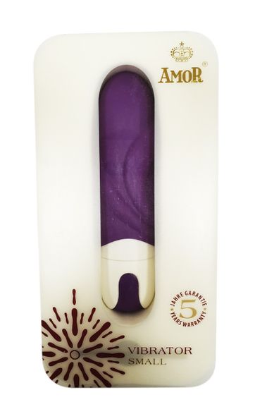 Міні вібратор привабливим дизайном AMOR VIBRATOR SOHAN Violet (Застосунок НЕ Функціонує!) Sex Aura | Зображення 2