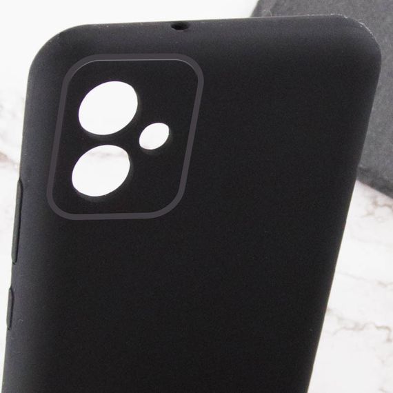 Чохол TPU GETMAN Liquid Silk Full Camera для Samsung Galaxy A06 Чорний / Black | Зображення 3