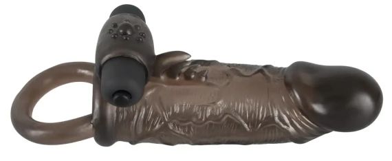 Насадка для подовження з вібрацією для клітора (16см) sexstyle | Зображення 4