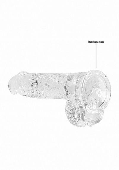 Фалоімітатор - Realrock Dildo 6" Transparent sexstyle | Зображення 2