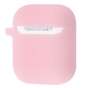 Чехол для Apple AirPods розовый с вишенкой BM-62