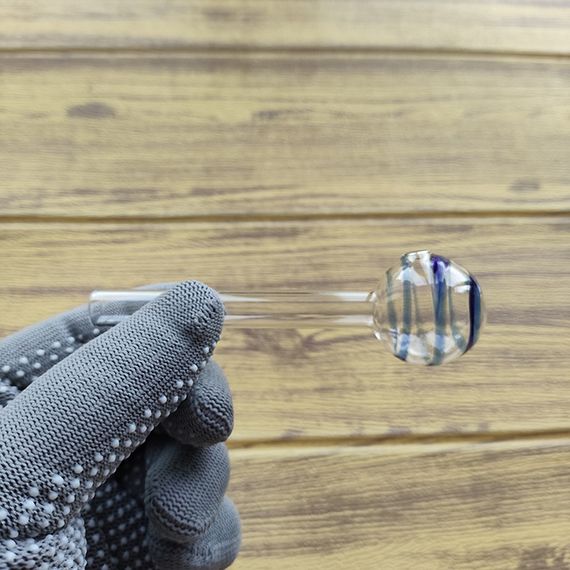 Стеклянная трубка Tigris Oil Blue | Зображення 1