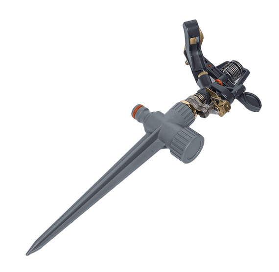 Зрошувач пульсівний Bradas WHITE LINE металевий на кілку WL-230BK