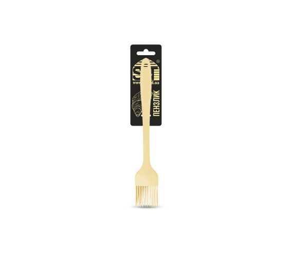 Пензлик силіконовий SNT Creamy 3300-29 21.3х4 см кремовий