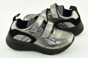 Кроссовки подростковые 99147/97147/381/846 BISTFOR 33, 22, Серебристый