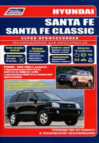 Hyundai Santa Fe с 2000 г.. Руководство по ремонту и эксплуатации.