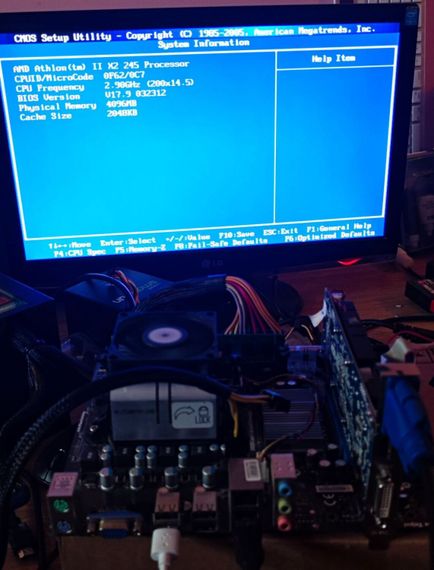 Комплект: Материнская плата MSI 760GM-P21 / AM3 / AMD Athlon II X2 245 (2 ядра по 2.9 GHz) / 4 GB DDR3 + Кулер б/у | Зображення 2