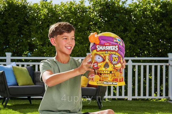 Ігровий набір ZURU Smashers Dino Island Gold Treasure Hunt Полювання за золотими скарбами | Зображення 8