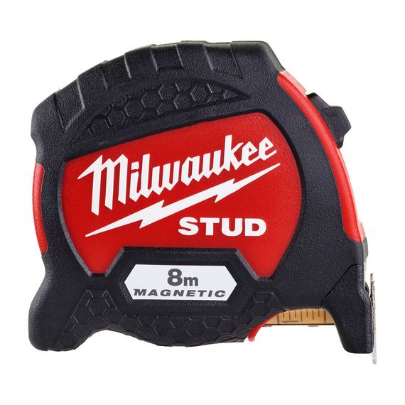 Рулетка Milwaukee магнітна STUD, 8м 33мм (4932471627) | Зображення 1