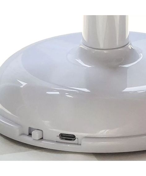 Вентилятор Simple desktop fan KD197 настільний портативний з роботою від USB Світло-сірий | Зображення 5