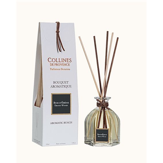 Аромадиффузор Ebony Wood (Эбеновое дерево) Collines de Provence, 100 мл