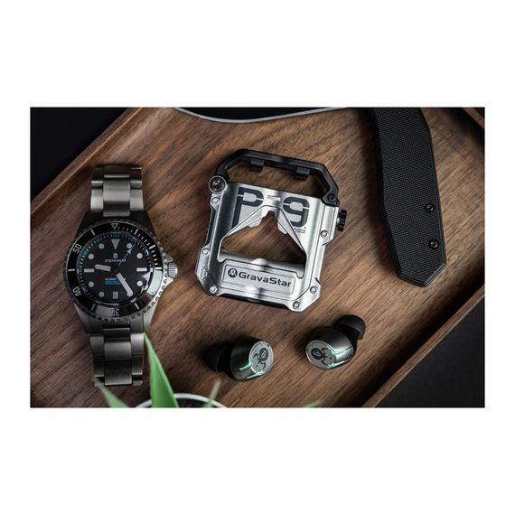 Навушники GravaStar Sirius Pro TWS BT 5.2 Battle-Worn Gray (GRAVASTARP9_WDG) | Зображення 1