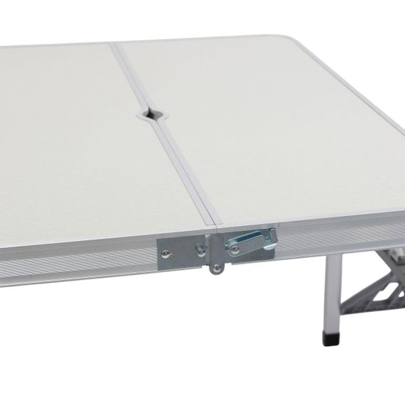 Складной алюминиевый стол трансформер + 4 стула для пикника в чемодане набор туристической складной мебели | Зображення 2