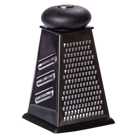 Терка ручная четырехсторонняя 12.5×12.5×21 (см) из нержавейки HP-8-10 | Зображення 2