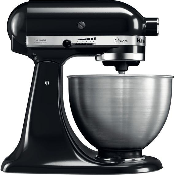 Миксер KitchenAid  Classic  4,3 л 5K45SSEOB (черный глянец) | Зображення 2