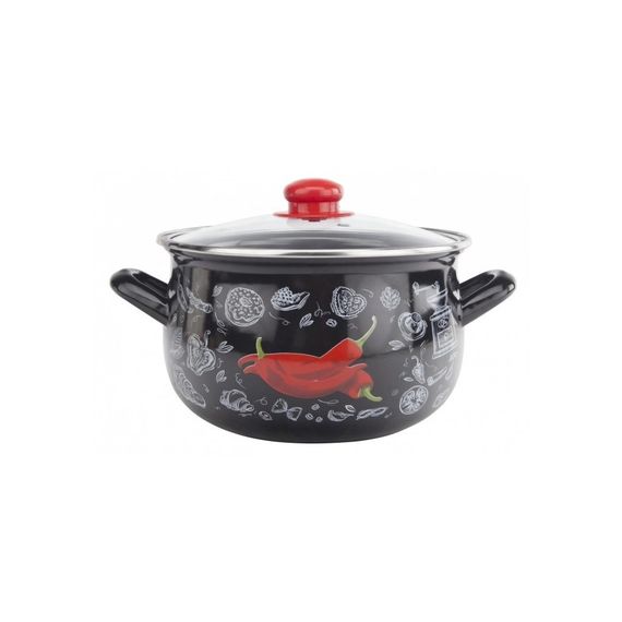 Каструля Gusto "Перчинка" 20 см 4,0 л (GT-T-120-P)