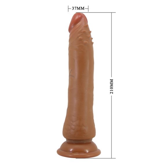 Фалоімітатор Baile - Barbara 8.3" Suction base Bendable, BW-007006GC-1 Sex Aura | Зображення 9
