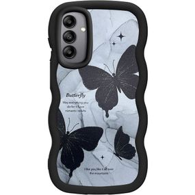 Чехол TPU Cloudy Pictures для Samsung Galaxy A25 5G Butterflies