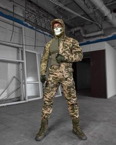 Тактический костюм 3в1  colossus пиксель