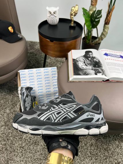 Кросівки ASICS Gel-NYC GTX Grey White  весна / осінь А4485 45 28 | Зображення 3
