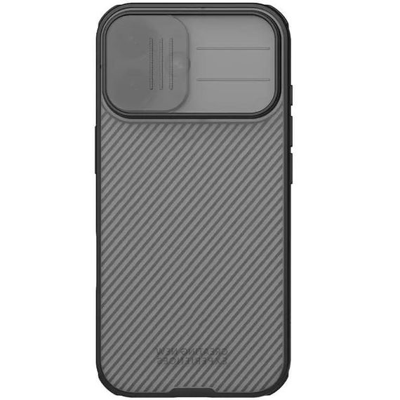 Карбонова накладка Nillkin CamShield Pro для Apple iPhone 17 (6.3") Transparent black | Зображення 2
