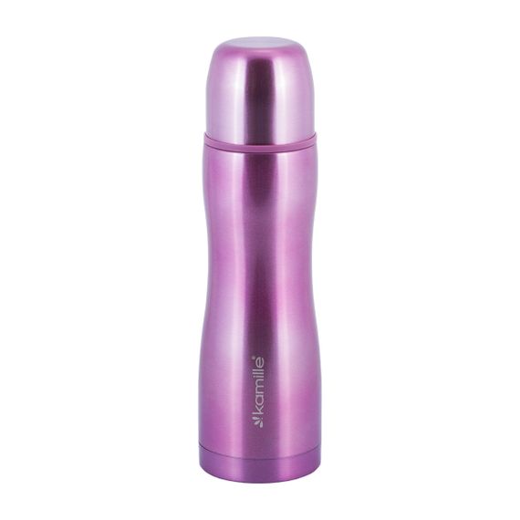 Термос розовый 500ml из нержавеющей стали