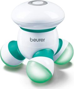 Масажер Beurer  для тіла, ААА в комплекті, 0.2кг, біло-зелений (MG_16_GREEN)