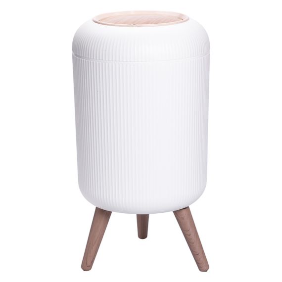 Відро для сміття з клік-кришкою на ніжках 10 літрів відро для сміття на кухню, в спальню і для офісу HP-45-14 | Зображення 1