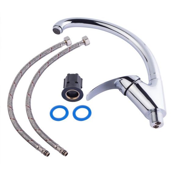 Смеситель для кухни Lidz Mars 007F (k40) LDMAR007FCRM34857 Chrome | Зображення 5