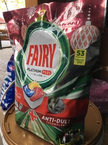 АКЦІЯ🧼 Капсули для посудомийної машини Fairy  ОРИГІНАЛPlatinum Plus All in One 53 шт