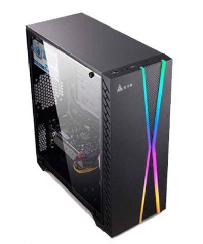 Комп'ютер Golden Field M8B Tower / Intel Core i3-12100F (4 (8) ядра по 3.3 - 4.3 GHz) / 16 GB DDR4 / 512 GB SSD M.2 / nVidia GeForce GT 1030, 2 GB GDDR5, 64-bit | Зображення 2