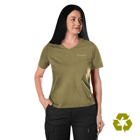 Футболка Pani Totem Logo V-neck Tan (8285), XL