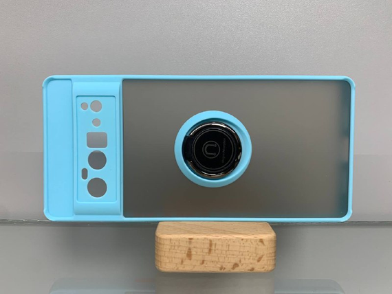 Чохол накладка для Google Pixel 6 Pro Goospery Ring Magnet голубий