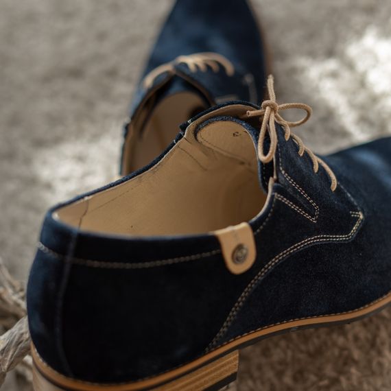 Сині замшеві туфлі 42 розмір - поєднання стилю та комфорту! | Зображення 5