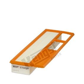 Фильтр воздушный Fiat Doblo / Opel Combo 1.3 D/JTD/CDTI 04-, Hengst, E704L01,