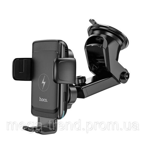 Тримач HOCO 2 in 1 Air outlet / Dashboard Smart alignment wireless charging Car holder S35 |5-15W Max| | Зображення 2