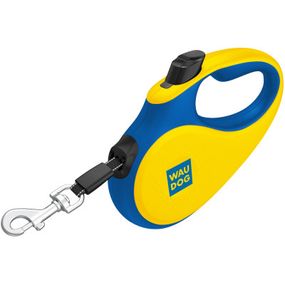Поводок для собак WAUDOG R-leash Colors of freedom светоотражающая лента XS 3 м (380-4020)
