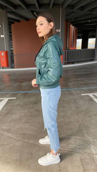 Жіноча легка куртка Angel зелений | Зображення 1