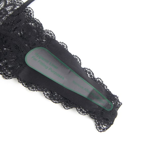 Корсет з підтяжками та підв'язками Star Night на блискавці, чорний, L sexstyle | Зображення 8