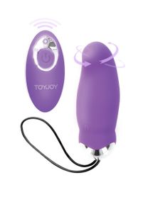 Віброяйце з ротацією TOY JOY 8.9х3.1 см. Sex Aura