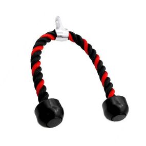 Канат для трицепса з подвійним хватом Павер сістем PS-4041 Triceps Rope Black/Red