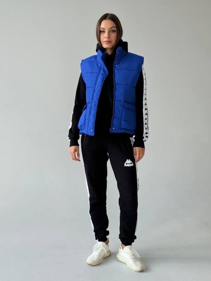 Жіноча жилетка світло-синя