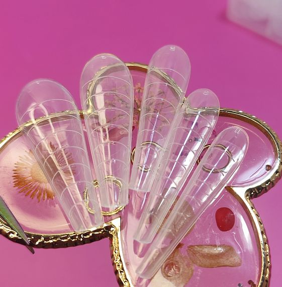 Верхні форми №2 Стилет (набір 120шт) в органайзері | Зображення 1