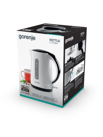 Електрочайник Gorenje K17PLBW (K17PLBW) | Зображення 7