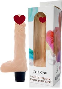 Вібратор BOSS Cyberskin - CYCLONE, ( 12 режимів вібрації, довжина 19,5 см, діаметр 3,7 см ) BS4400010 sexstyle