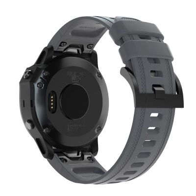 Ремінець для смарт-годинника Armorstandart Silicone 20mm для Garmin Fenix 5s/6s Grey (ARM60812) | Зображення 1